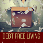 Debt Free Living Pinterest Pin