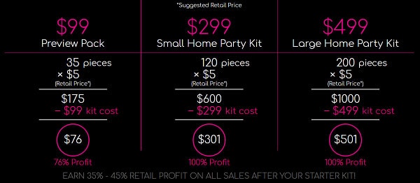 Paparazzi Jewelry Kit Pricing