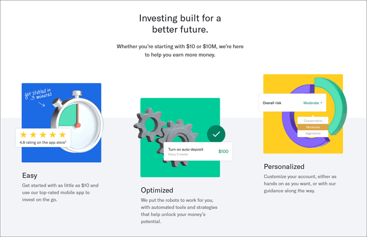 Start Investing With Betterment