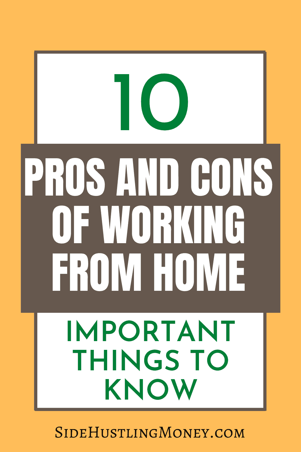 10 Critical Pros and Cons Of Working From Home - Money Smart Guides