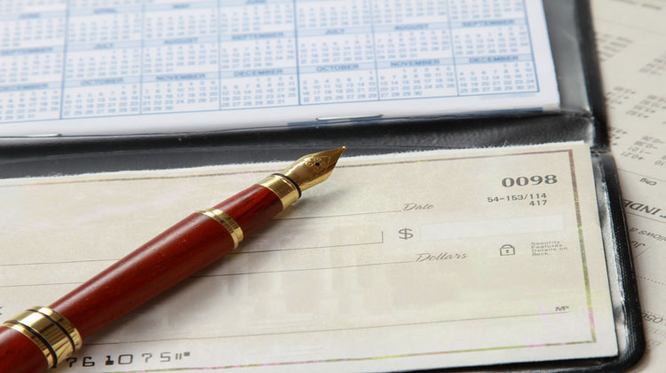 what to do if I lost my checkbook
