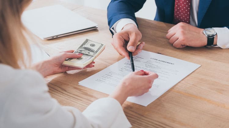 applying for a line of credit loan