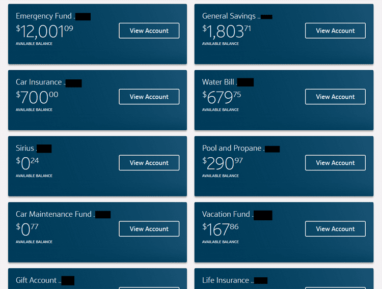 Capital one 360 Bank account nickname example