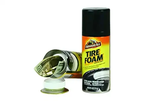 Tire Foam Diversion Safe Can, Hidden Compartment Diversion Safes and Containers for Hiding Money, Jewelry, and Other Valuables (Travel Size)