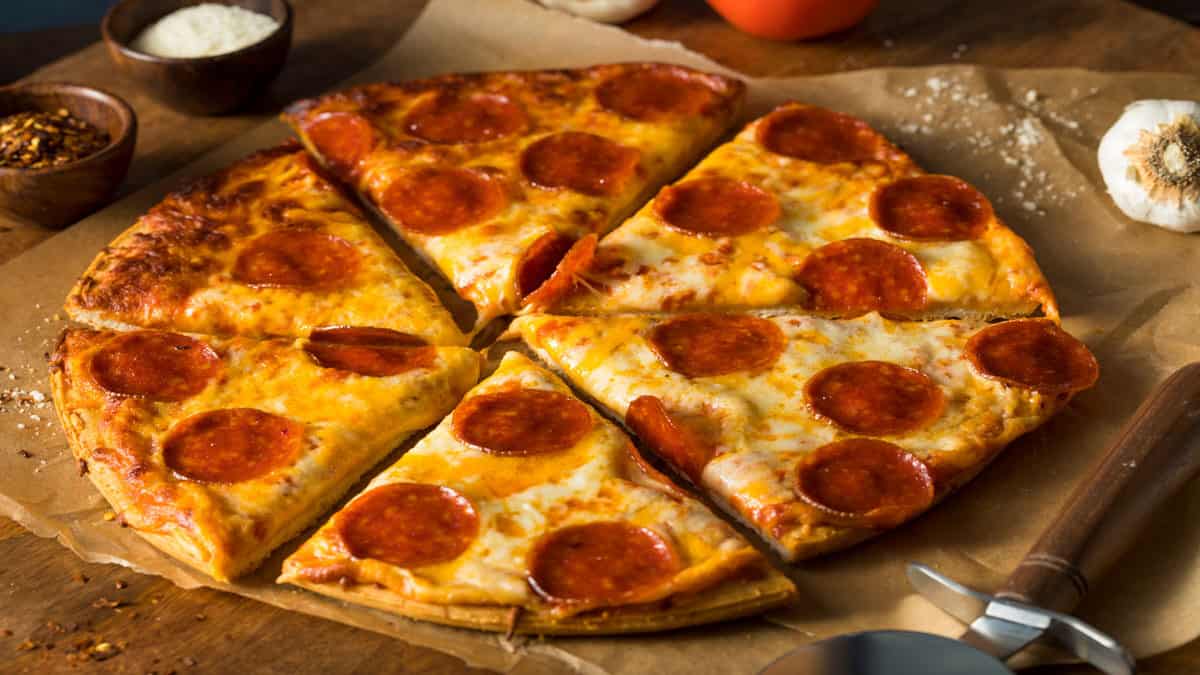 frozen pizza