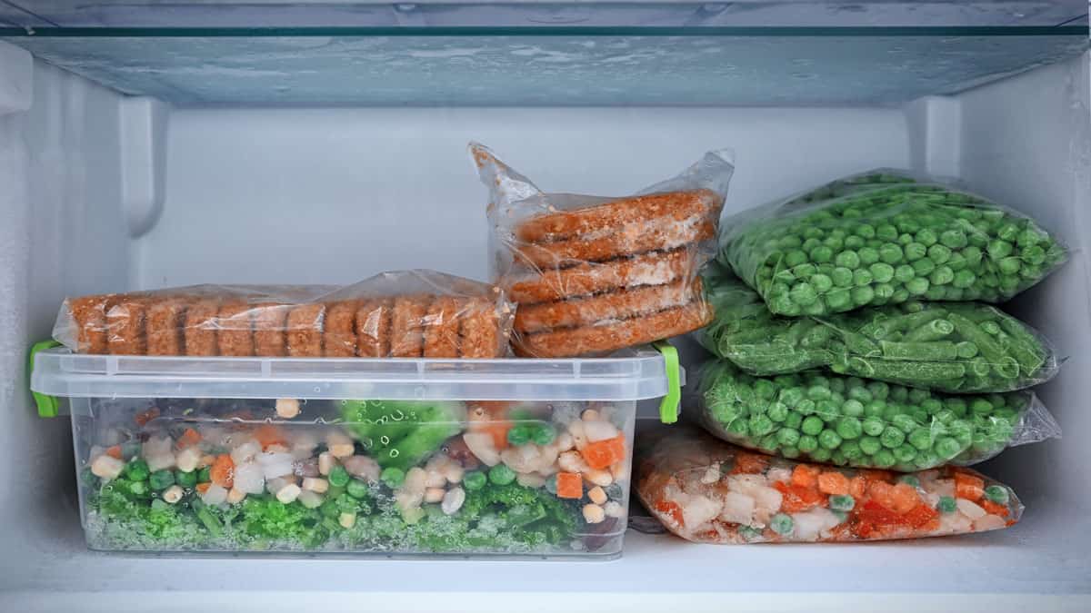 organized freezer
