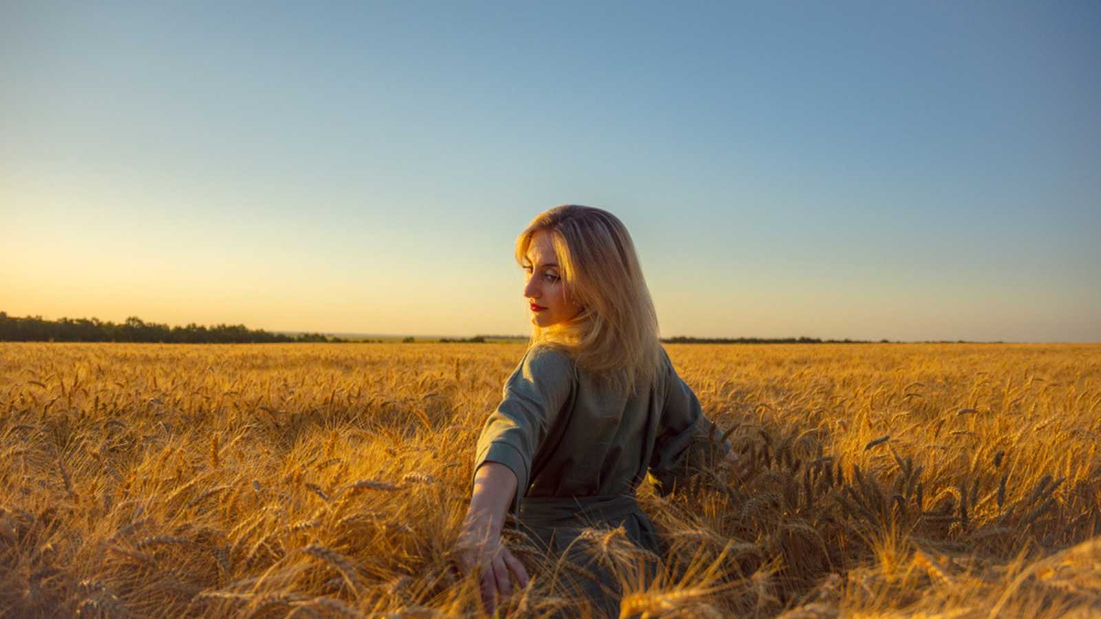 Woman enjoying nature