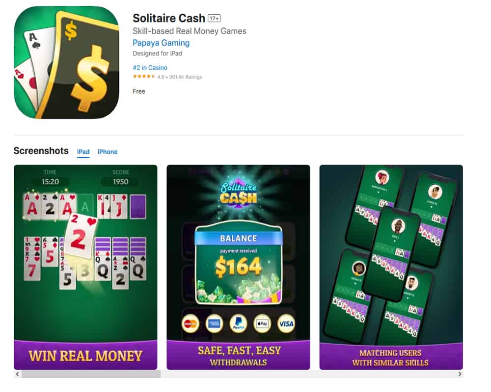 Solitaire Cash app