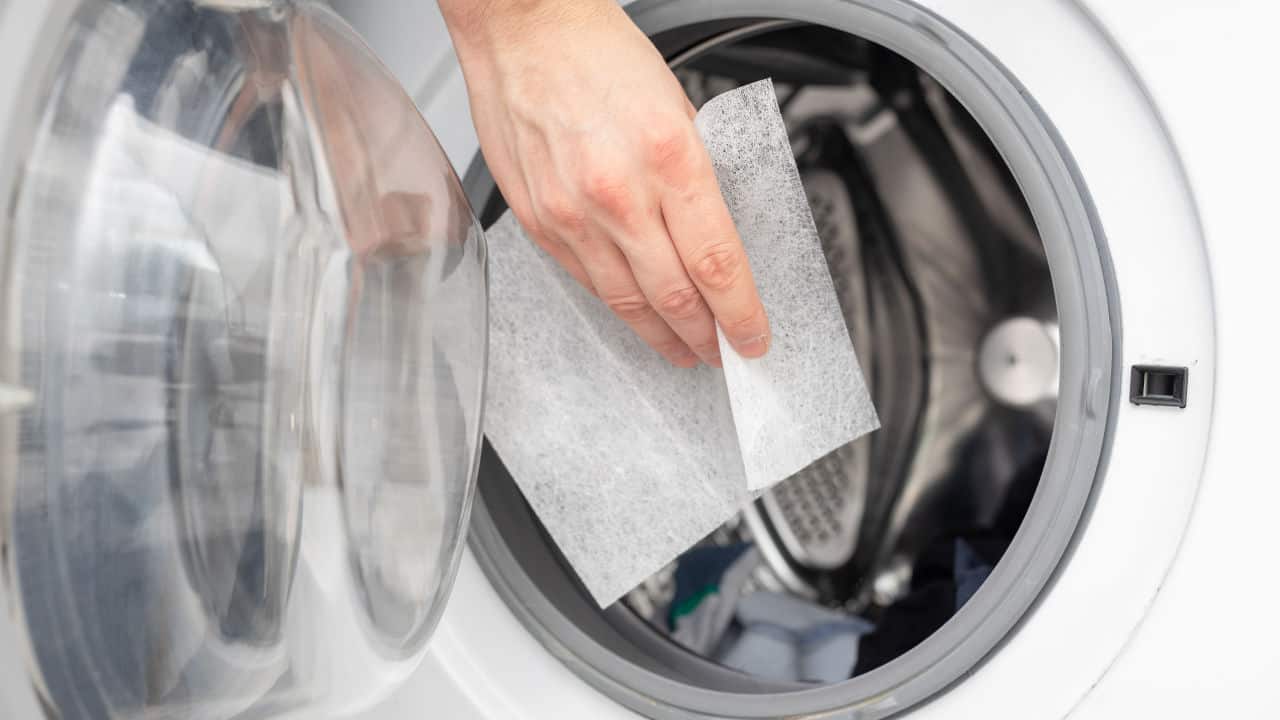 Dryer Sheets and doing laundry