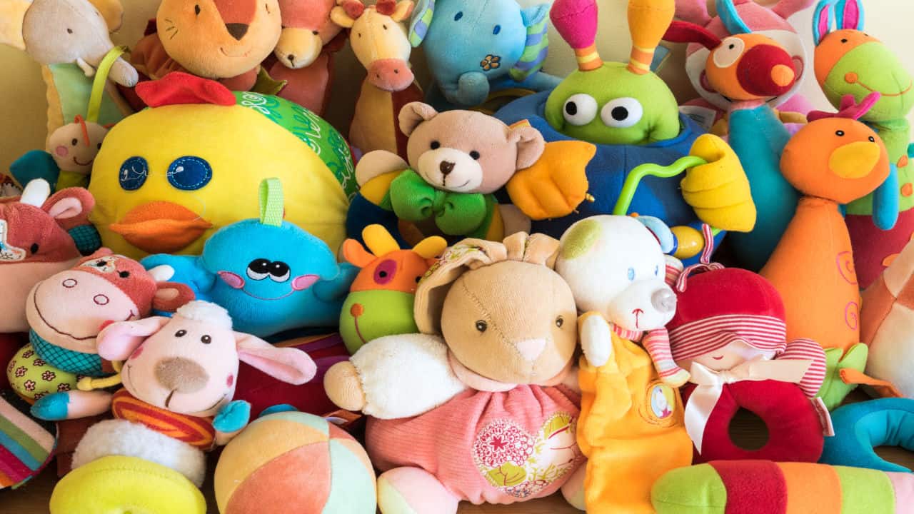 toys and stuffed animals