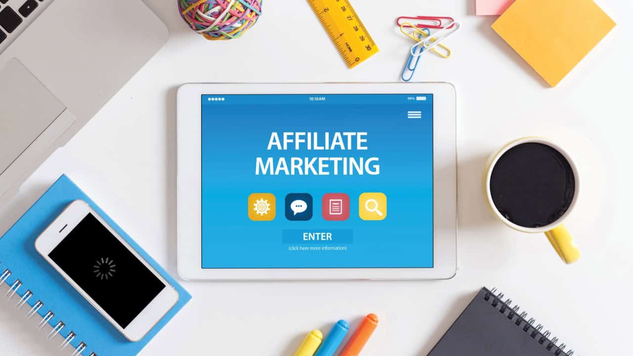 affiliate marketing concept